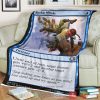 Game Magic The Gathering M21 66 Rookie Mistake Fleece Blanket Magic The Gathering Blanket