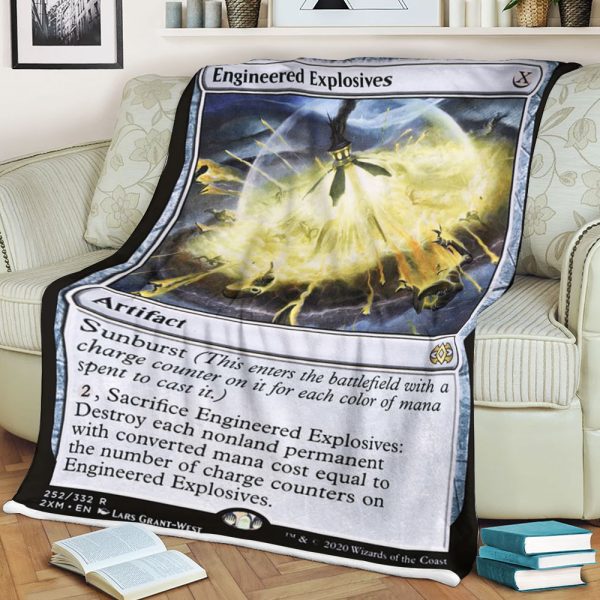 Magic The Gathering 2Xm 252 Engineered Explosives Blanket Magic The Gathering Blanket