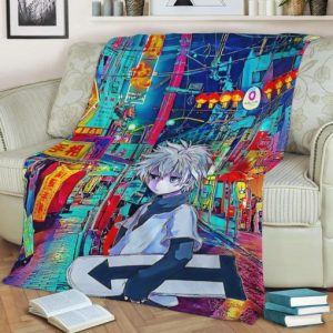 HUNTER FLEECE BLANKET GIFT FOR FAN