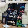 GIVE ME SPACE FLEECE BLANKET GIFT FOR FAN