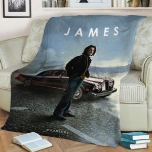 JAMES FLEECE BLANKET GIFT FOR FAN