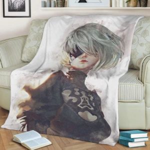 NIER AUTOMATA GAME JAPAN BEST SELLER FLEECE BLANKET GIFT FOR FAN