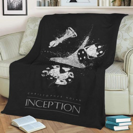 INCEPTION CHRISTOPHER NOLAN FLEECE BLANKET GIFT FOR FAN INCEPTION CHRISTOPHER NOLAN FLEECE BLANKET GIFT FOR FAN