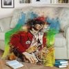 STEVE RAY FLEECE BLANKET GIFT FOR FAN