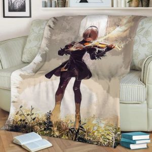 NIER AUTOMATA BEST SELLER FLEECE BLANKET GIFT FOR FAN