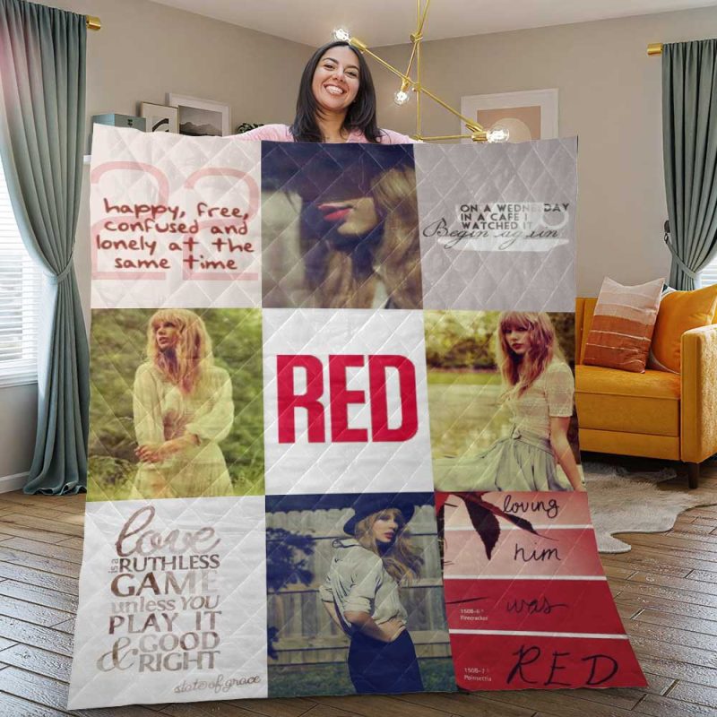 Taylor swift blanket taylor swift gift for fan taylor swift red album