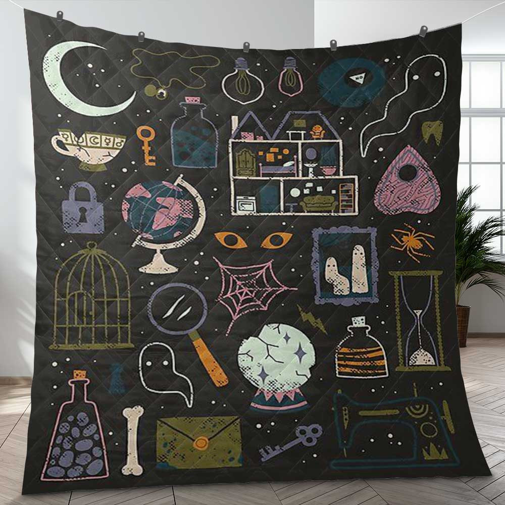 Full Items Of Witches Gift Lover Blanket Full Items Of Witches Gift Lover Blanket