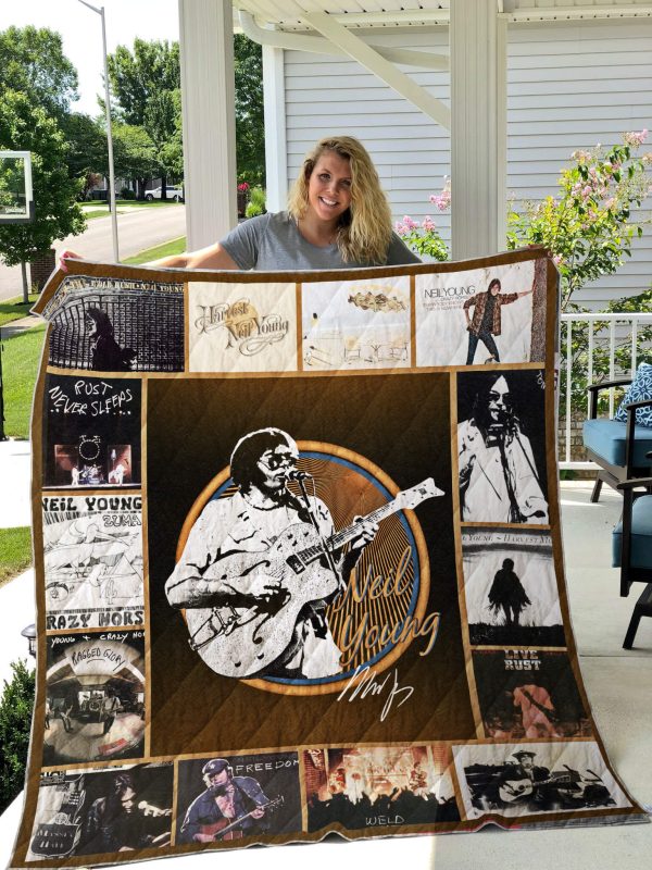 Neil Young Famous Single Blanket