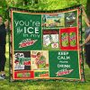 Mountain Dew Blanket For Soft Drink Lover 3D Blanket 135
