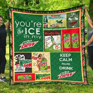 Mountain Dew Blanket For Soft Drink Lover 3D Blanket 135