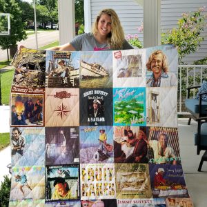 Jimmy Buffett Style Music Thank You For The Memories 8k776 Gift Lover Blanket II0