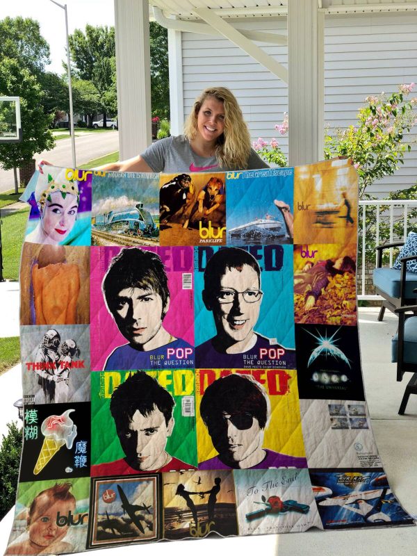 Blur Albums Music Band Thank You For The Memories 8k797 Gift Lover Blanket II0