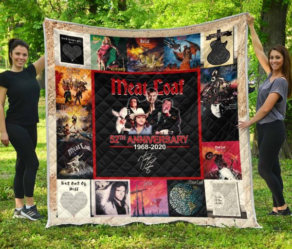 Meat Loaf Anniversary Thank You For The Memories 8K808 Gift Lover Blanket II0
