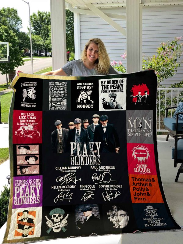 Peaky Blinder Music Band Thank You For The Memories 8K812 Gift Lover Blanket II0