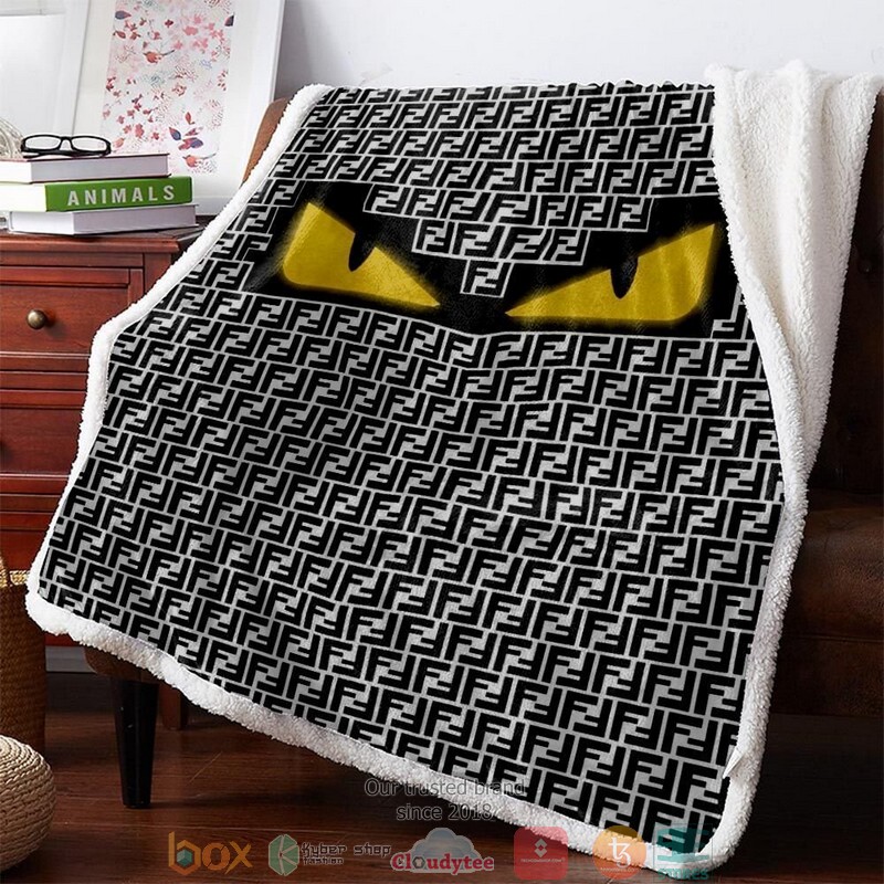 Fendi Bag Bugs Fleece Blanket Fendi Bag Bugs Fleece Blanket