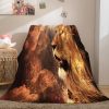 Fiercely Lion Blanket 414 Fiercely Lion Blanket