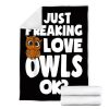 Owls Custom Blanket