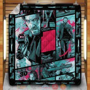 John Wick Quilt Blanket