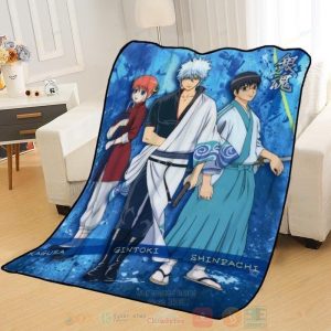 Kagura Gintoki And Shinpachi Blanket