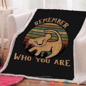 Remember Who You Are Throw Blanket