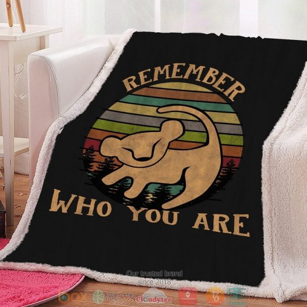 Remember Who You Are Throw Blanket