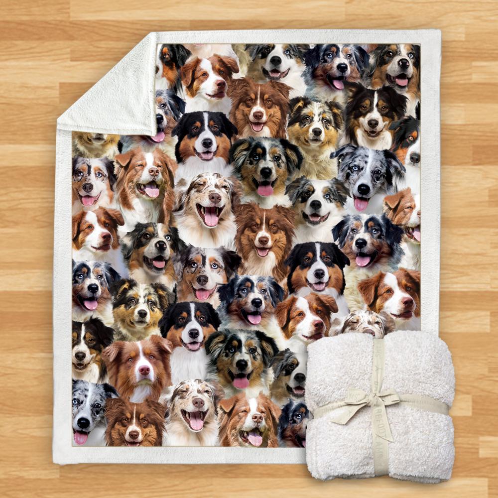 You Will Have A Bunch Of Australian Shepherds Blanket Australian Shepherd Blanket