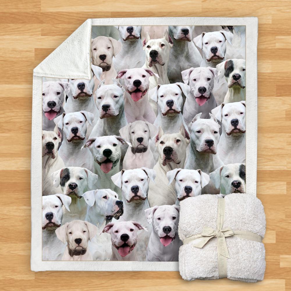 You Will Have A Bunch Of Dogo Argentinoes Blanket You Will Have A Bunch Of Blanket