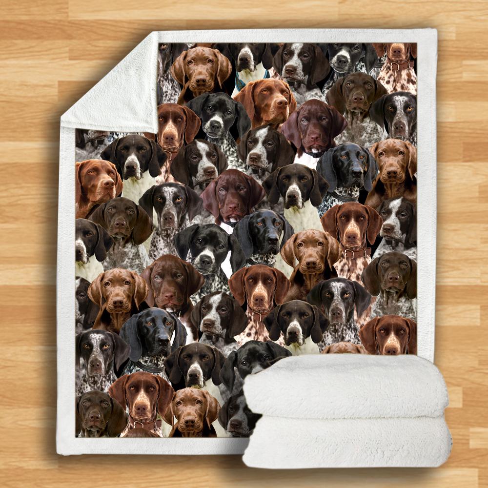 You Will Have A Bunch Of German Shorthaired Pointers Blanket You Will Have A Bunch Of Blanket