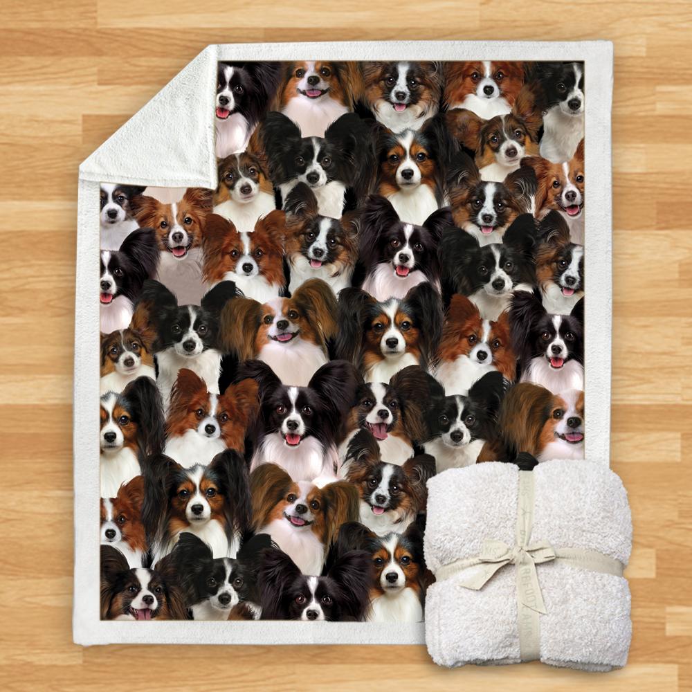 You Will Have A Bunch Of Papillons Blanket You Will Have A Bunch Of Blanket