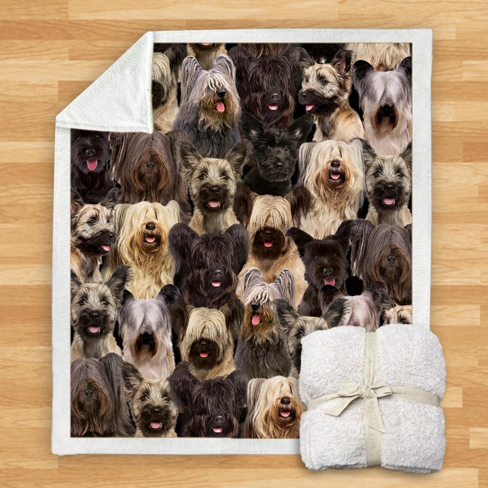 You Will Have A Bunch Of Skye Terriers Blanket You Will Have A Bunch Of Skye Terriers Blanket