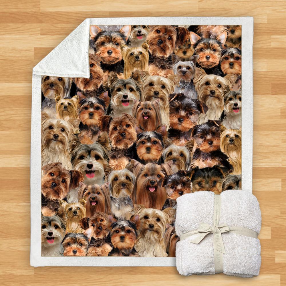 You Will Have A Bunch Of Yorkshire Terriers Blanket