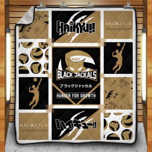 MSBY Black Jackals Cozy Blanket